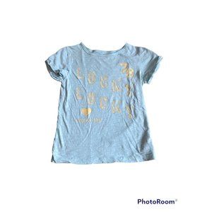 Girls Carters Lucky Me Shirt sz 6x